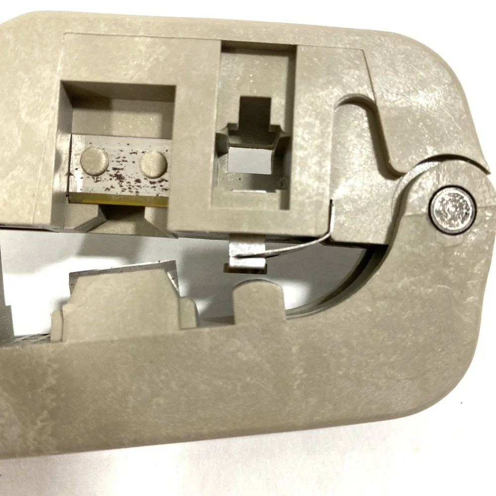 Vintage Archer Modular Crimping Tool Telephone Parts Cat No 279-388 Gray Plastic